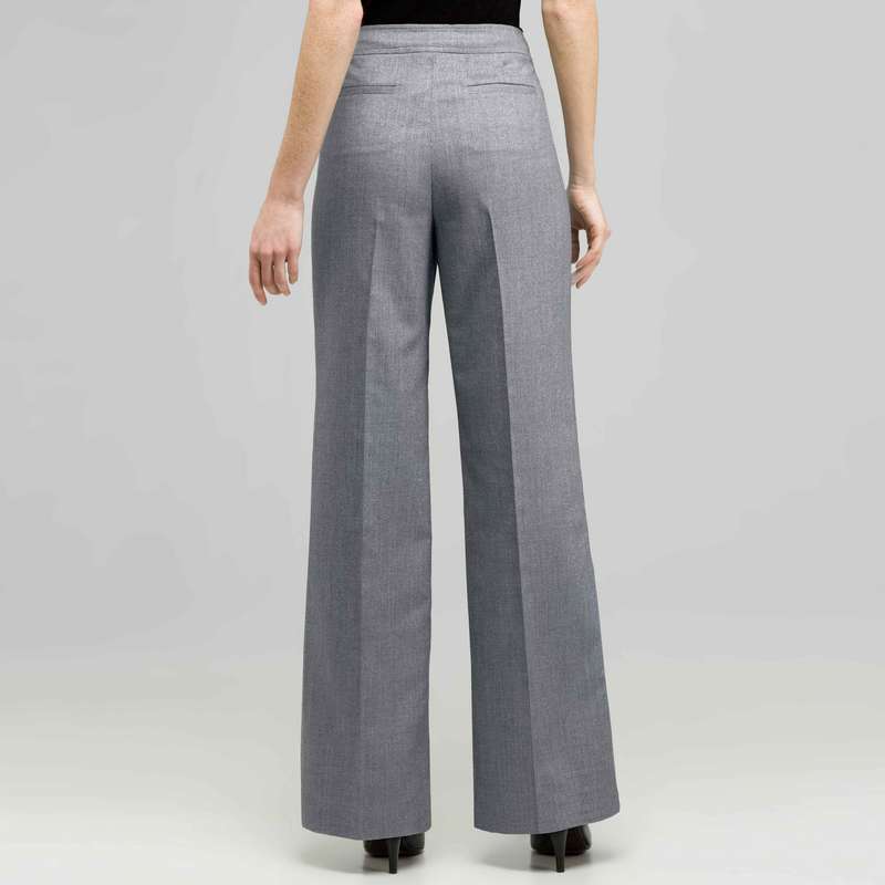 Wide Leg Pant., Black Multi, large image number 1
